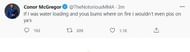 Conor McGregor's deleted tweet he wrote during UFC 265